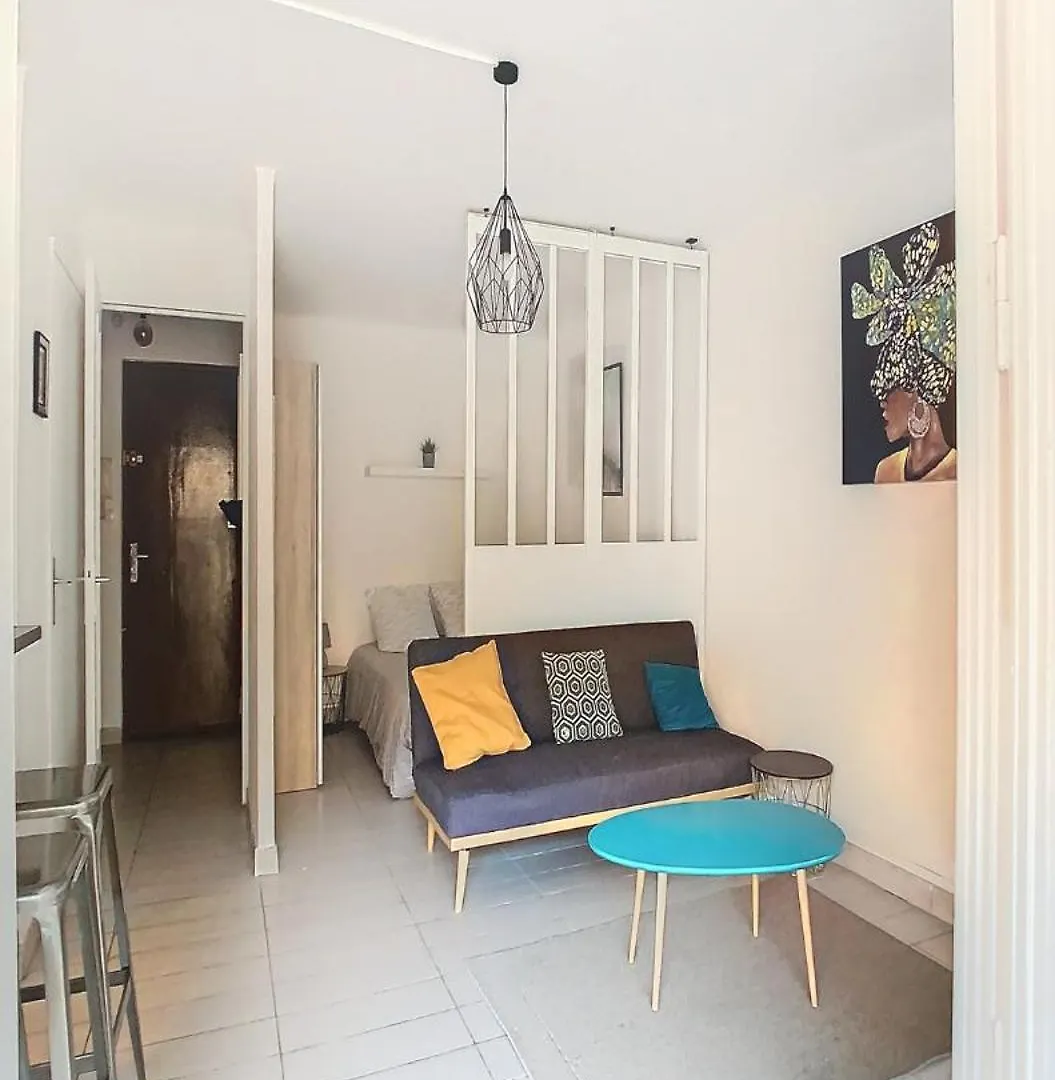 Palladium - Studio 40M2 - 10 Min Palais - Climatise Cannes Apartment